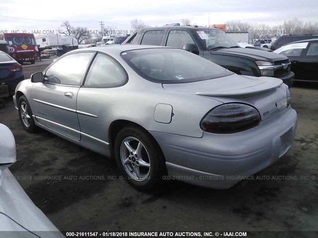 1G2WP12KXXF350077 - 1999 PONTIAC GRAND PRIX GT SILVER photo 3