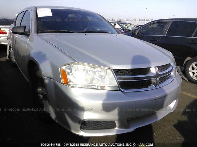 1B3BD4FB0BN518940 - 2011 DODGE AVENGER EXPRESS 银色 照片 1