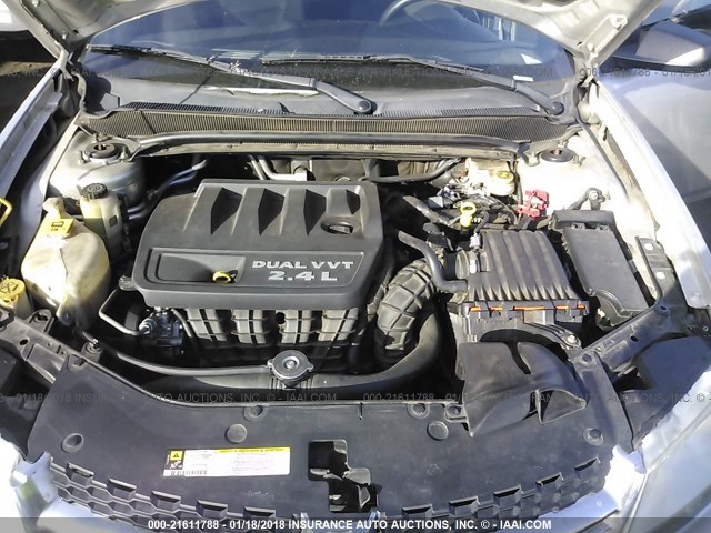 1B3BD4FB0BN518940 - 2011 DODGE AVENGER EXPRESS 银色 照片 10