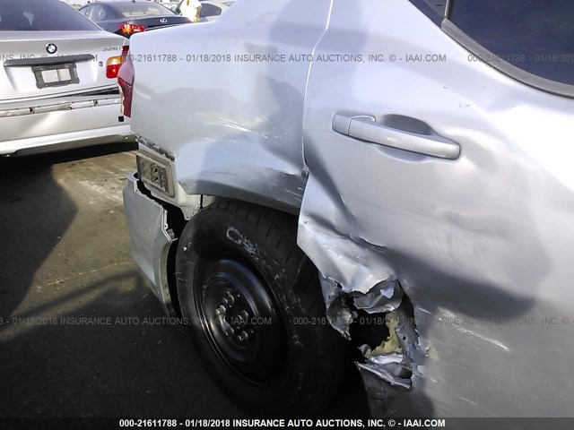 1B3BD4FB0BN518940 - 2011 DODGE AVENGER EXPRESS SILVER photo 6