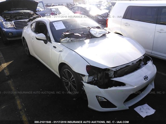 JF1ZNAA19F9704097 - 2015 TOYOTA SCION FR-S თეთრი ფოტო 1