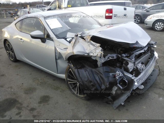 JF1ZNAA13D2732547 - 2013 TOYOTA SCION FR-S SILVER photo 1