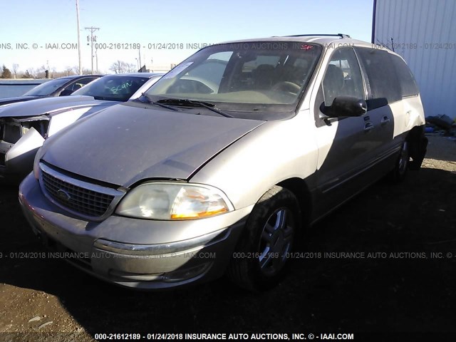 2FMDA52482BA69785 - 2002 FORD WINDSTAR SE Pewter photo 2