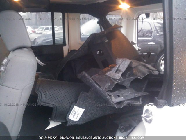 1C4BJWEG8GL292231 - 2016 JEEP WRANGLER UNLIMITED SAHARA თეთრი ფოტო 8