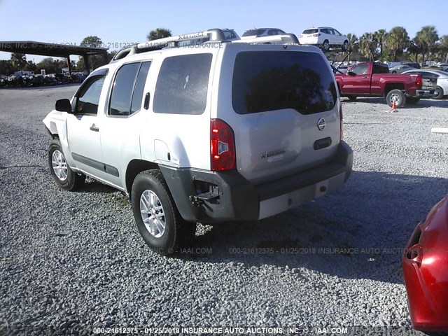 5N1AN0NU4EN808634 - 2014 NISSAN XTERRA X/S/PRO-4X SILVER photo 3