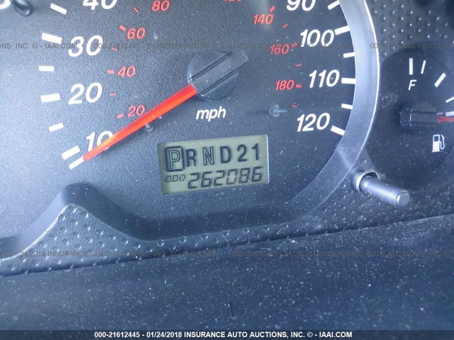 4F2YU07121KM42662 - 2001 MAZDA TRIBUTE DX 蓝色 照片 7