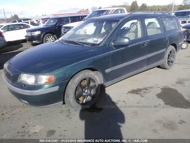 YV1SW53D611010346 - 2001 VOLVO V70 T5 TURBO Pewter photo 2