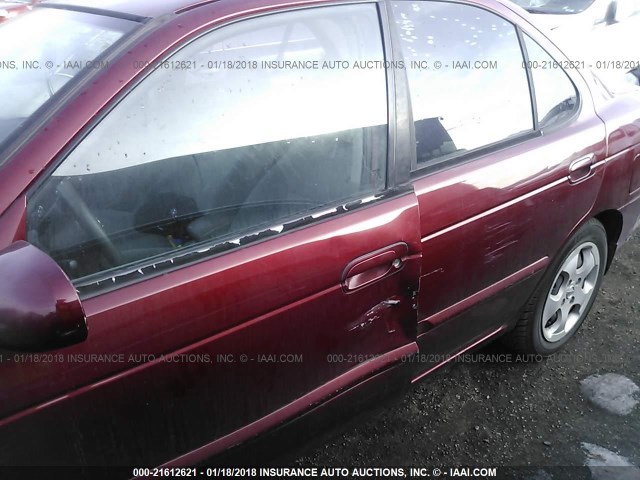 3N1CB51D05L450430 - 2005 NISSAN SENTRA 1.8/1.8S MAROON photo 6