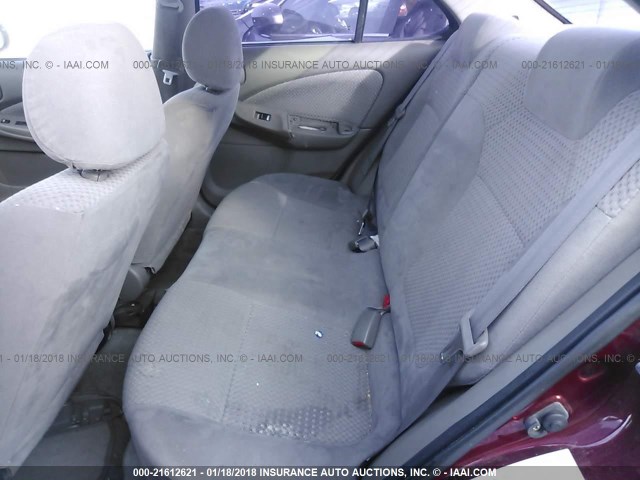 3N1CB51D05L450430 - 2005 NISSAN SENTRA 1.8/1.8S MAROON photo 8