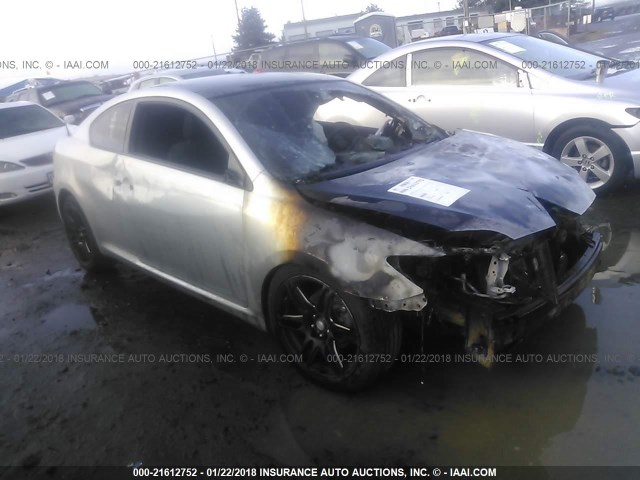 JTKDE167270185409 - 2007 TOYOTA SCION TC 银色 照片 1