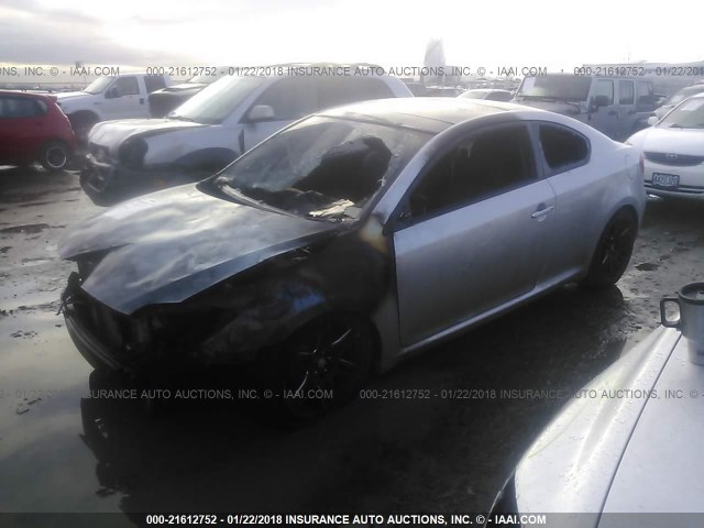 JTKDE167270185409 - 2007 TOYOTA SCION TC 银色 照片 2