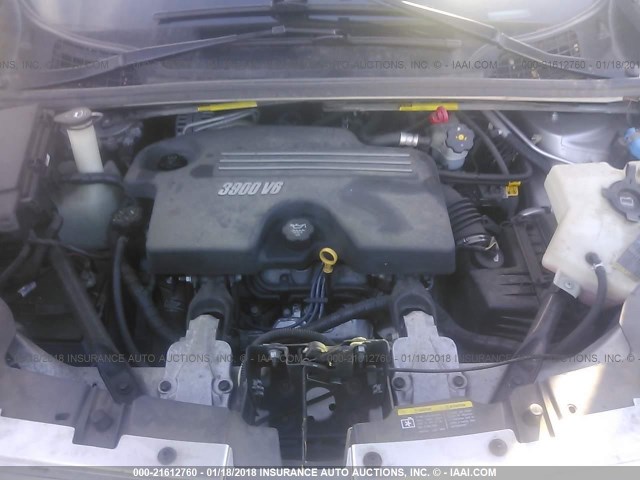 1GNDV23W17D187760 - 2007 CHEVROLET UPLANDER LS SILVER photo 10