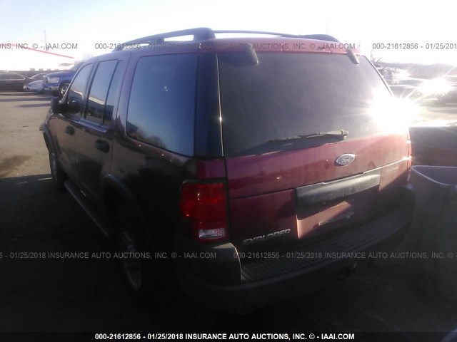 1FMZU72K43ZA21139 - 2003 FORD EXPLORER XLS/XLS SPORT RED photo 3