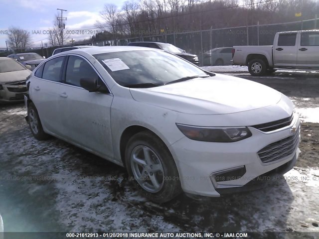 1G1ZB5ST6GF217185 - 2016 CHEVROLET MALIBU LS 白色 照片 1