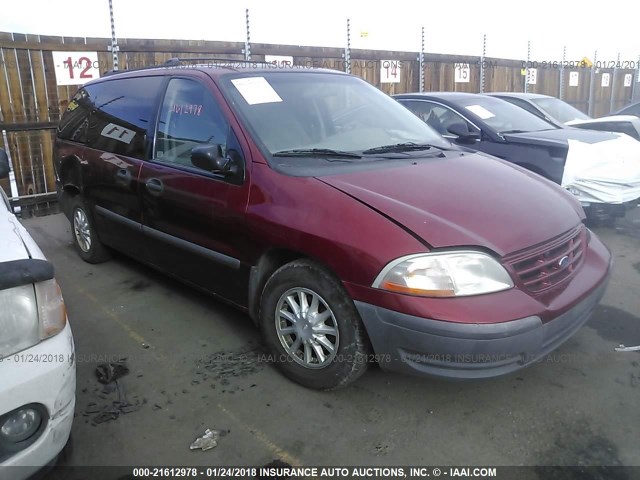 2FMZA5143XBA83060 - 1999 FORD WINDSTAR LX RED photo 1