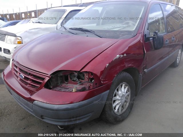 2FMZA5143XBA83060 - 1999 FORD WINDSTAR LX RED photo 6