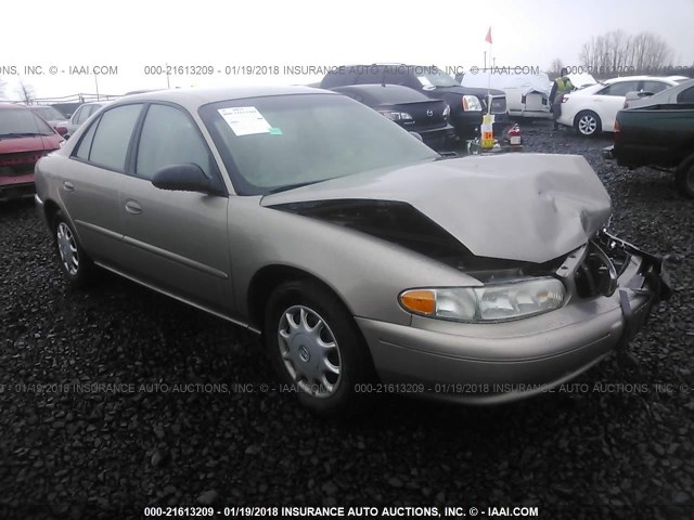 2G4WS52JX31188747 - 2003 BUICK CENTURY CUSTOM GRAY photo 1