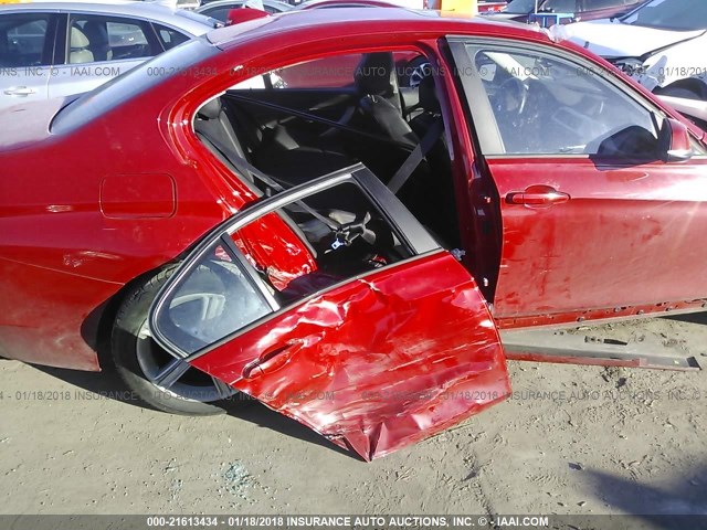 WBA3C3C52DF979890 - 2013 BMW 320 I/XDRIVE RED photo 6