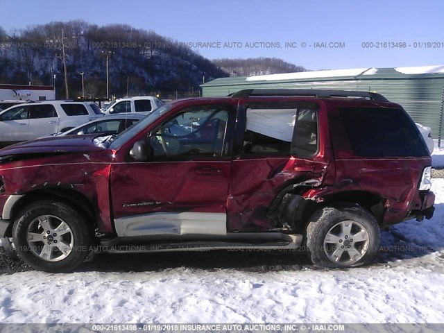 1FMDU74W15UB75074 - 2005 FORD EXPLORER EDDIE BAUER RED photo 6