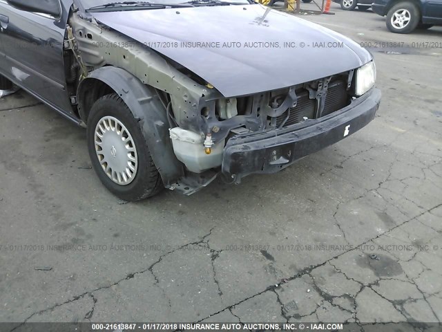 1N4AB41D8WC736401 - 1998 NISSAN SENTRA E/XE/GXE/GLE GRAY photo 6