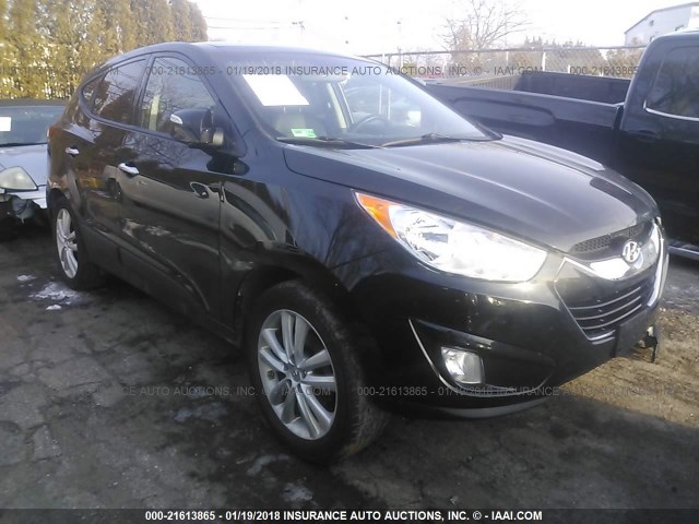 KM8JUCAC6CU433933 - 2012 HYUNDAI TUCSON GLS/LIMITED 黑色 照片 1