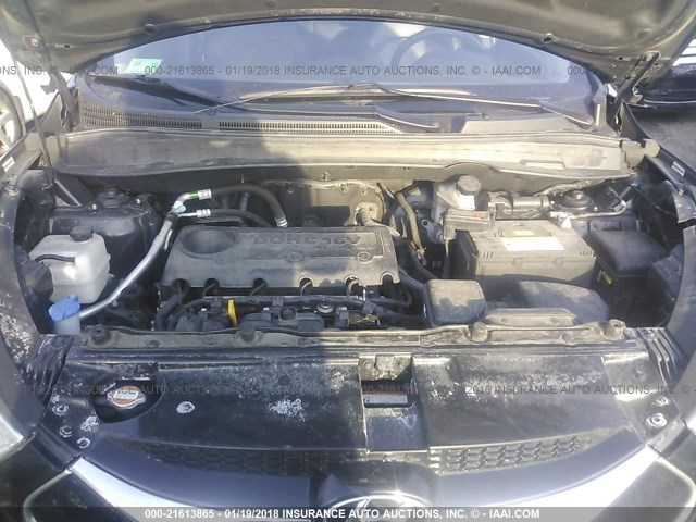 KM8JUCAC6CU433933 - 2012 HYUNDAI TUCSON GLS/LIMITED 黑色 照片 10