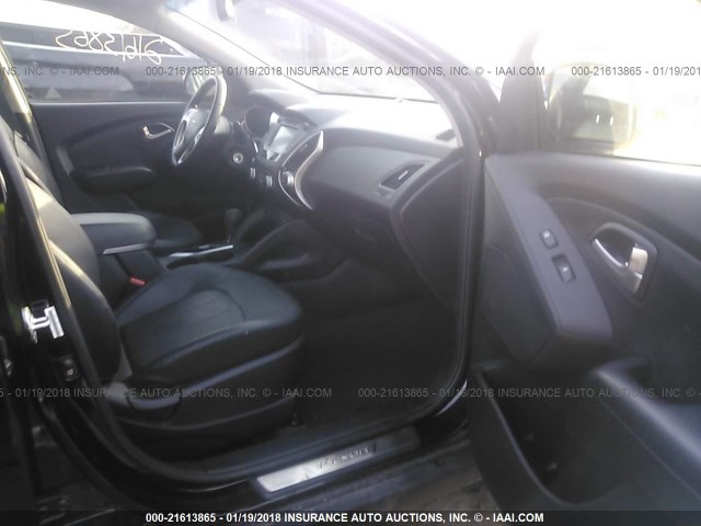 KM8JUCAC6CU433933 - 2012 HYUNDAI TUCSON GLS/LIMITED 黑色 照片 5