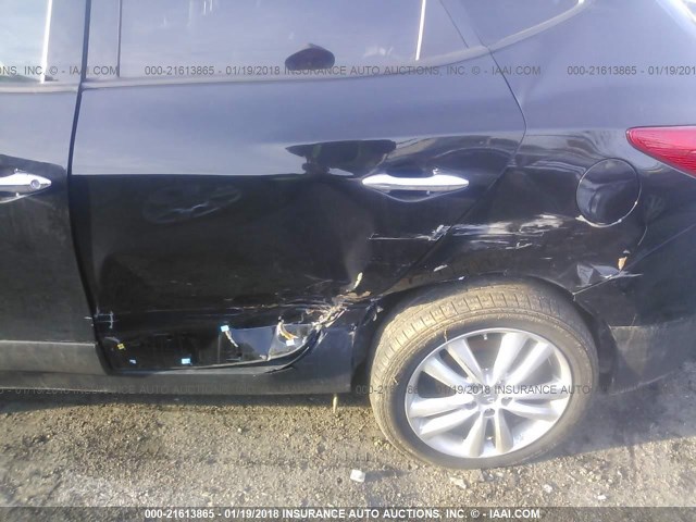 KM8JUCAC6CU433933 - 2012 HYUNDAI TUCSON GLS/LIMITED 黑色 照片 6