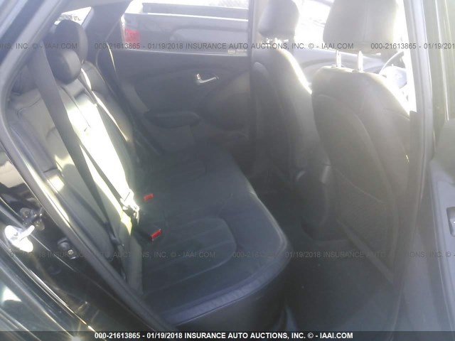 KM8JUCAC6CU433933 - 2012 HYUNDAI TUCSON GLS/LIMITED BLACK photo 8