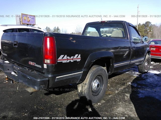 1GTHK34N2RE514033 - 1994 GMC SIERRA K3500 BLACK photo 4