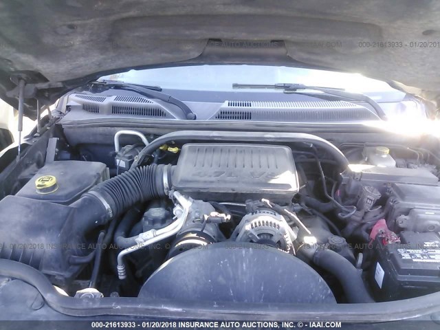 1J8HG48N16C104129 - 2006 JEEP COMMANDER BLACK photo 10