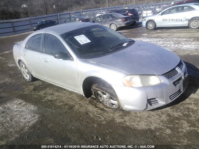 1B3EL46R35N673886 - 2005 DODGE STRATUS SXT SILVER photo 1