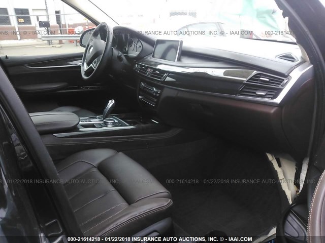 5UXKR0C56F0P15295 - 2015 BMW X5 XDRIVE35I BLACK photo 5