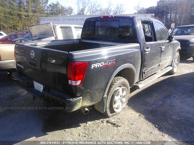 1N6AA07C79N302674 - 2009 NISSAN TITAN XE/SE/LE/PRO-4X BLACK photo 4