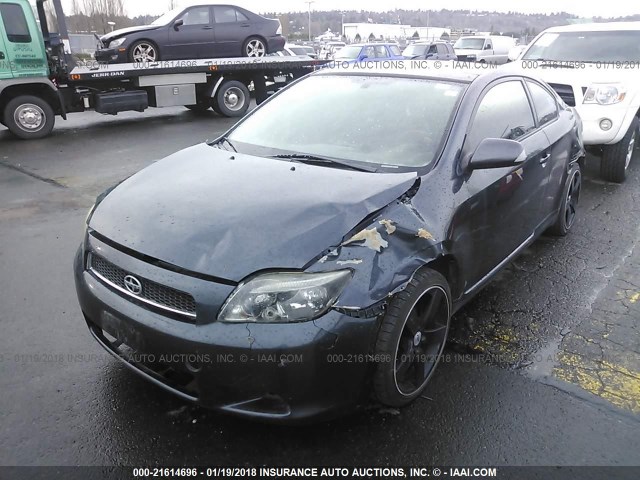 JTKDE167450011239 - 2005 TOYOTA SCION TC GRAY photo 2