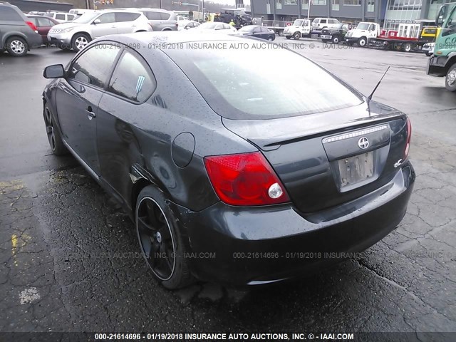 JTKDE167450011239 - 2005 TOYOTA SCION TC GRAY photo 3