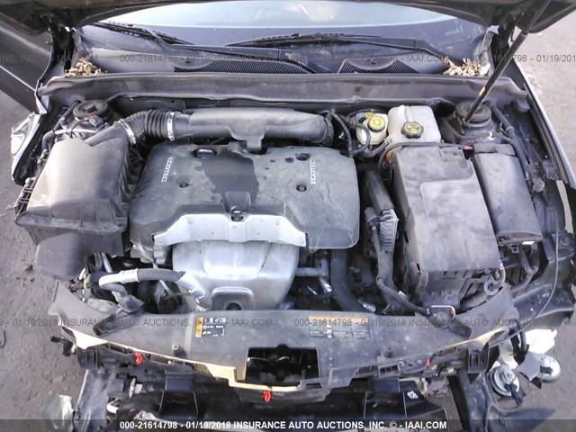 1G11B5SL7EF105862 - 2014 CHEVROLET MALIBU LS 金色 照片 10