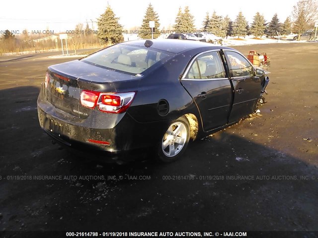 1G11B5SL7EF105862 - 2014 CHEVROLET MALIBU LS 金色 照片 4