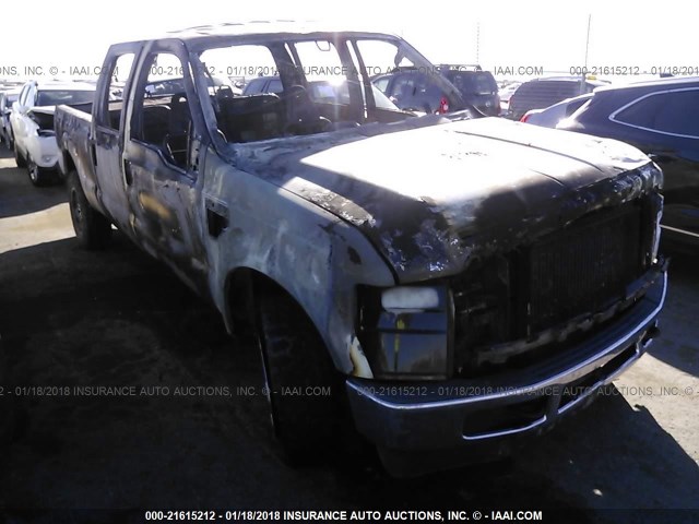 1FTSW21R08EE50469 - 2008 FORD F250 SUPER DUTY WHITE photo 1