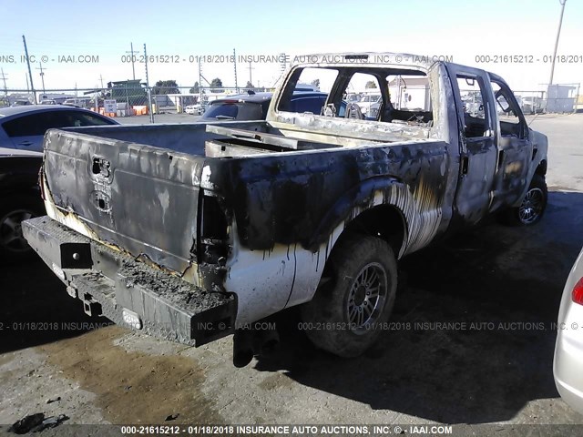 1FTSW21R08EE50469 - 2008 FORD F250 SUPER DUTY WHITE photo 4