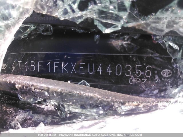 4T1BF1FKXEU440356 - 2014 TOYOTA CAMRY L/SE/LE/XLE 白色 照片 9