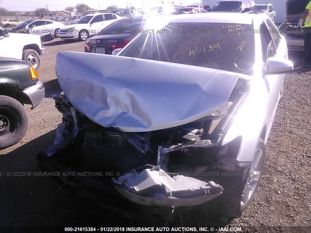 4T1BF1FKXCU098601 - 2012 TOYOTA CAMRY SE/LE/XLE SILVER photo 6
