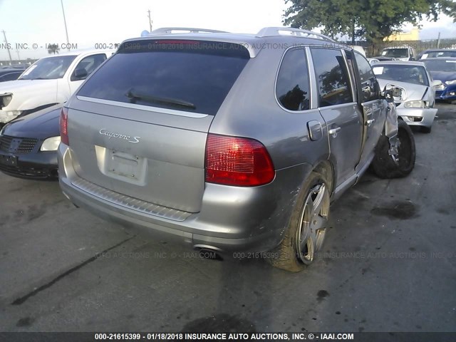 WP1AB29P46LA64283 - 2006 PORSCHE CAYENNE S BEIGE photo 4