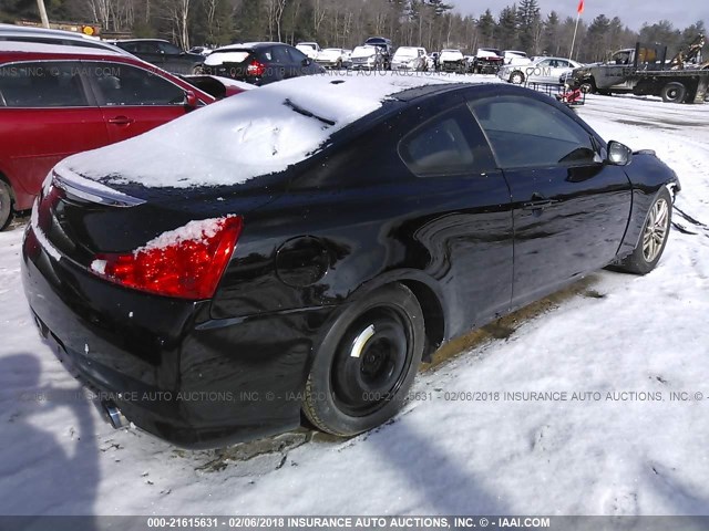 JNKCV64E78M111655 - 2008 INFINITI G37 JOURNEY/SPORT BLACK photo 4