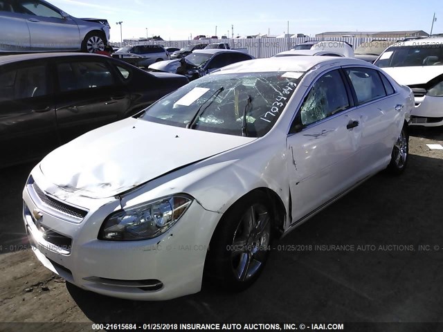 1G1ZC5E04CF252459 - 2012 CHEVROLET MALIBU 1LT 白色 照片 2