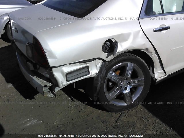 1G1ZC5E04CF252459 - 2012 CHEVROLET MALIBU 1LT 白色 照片 6