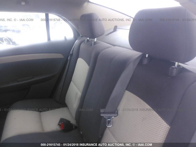 1G1ZB5EB3AF310207 - 2010 CHEVROLET MALIBU LS თაფლისფერი ფოტო 8
