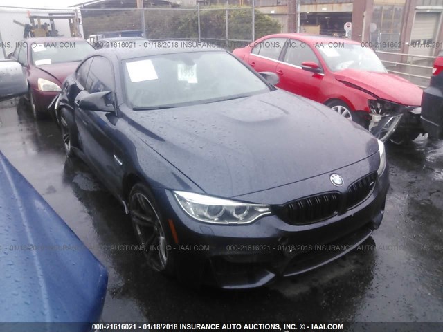 WBS3R9C54GK337115 - 2016 BMW M4 GRAY photo 1