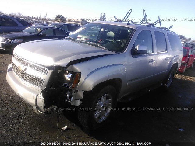 3GNFK16347G264850 - 2007 CHEVROLET SUBURBAN K1500 BEIGE photo 2