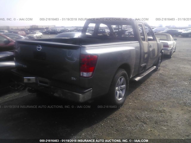 1N6AA0CH7FN505593 - 2015 NISSAN TITAN S/SV/PRO-4X GRAY photo 4